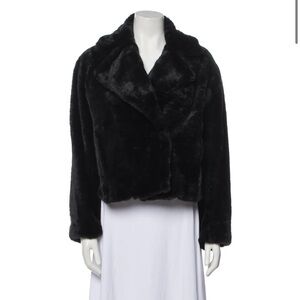 VINCE. Faux Fur Jacket